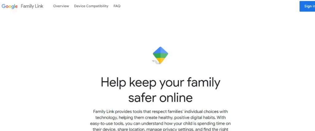 Parental control app-Google family link-Shopclearly