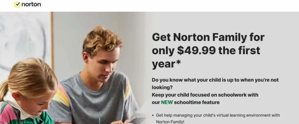 Parental control app-Norton family-Shopclearly